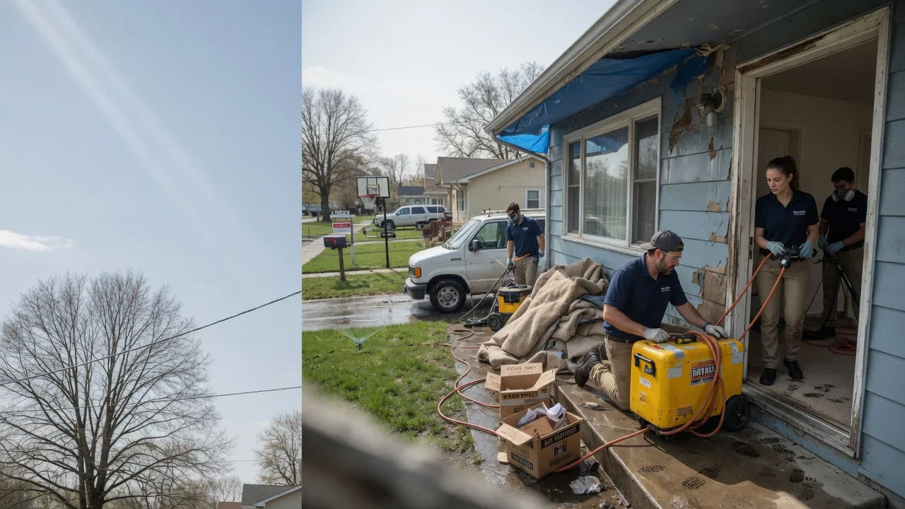 Basement Flood Cleanup in Mount Orab, OH near me